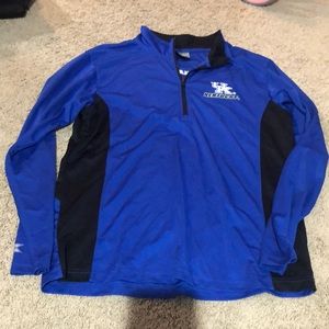 Men’s University of Kentucky quarter zip pullover size large